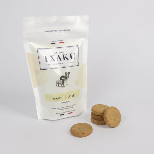 Biscuits pour chien Poulet Céleri