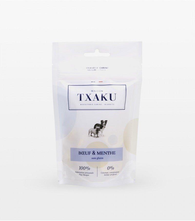 Biscuits pour chien Boeuf Menthe - Txaku